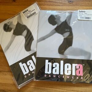 Balera children’s dance tights, size LC. Suntan and light suntan. NWT.